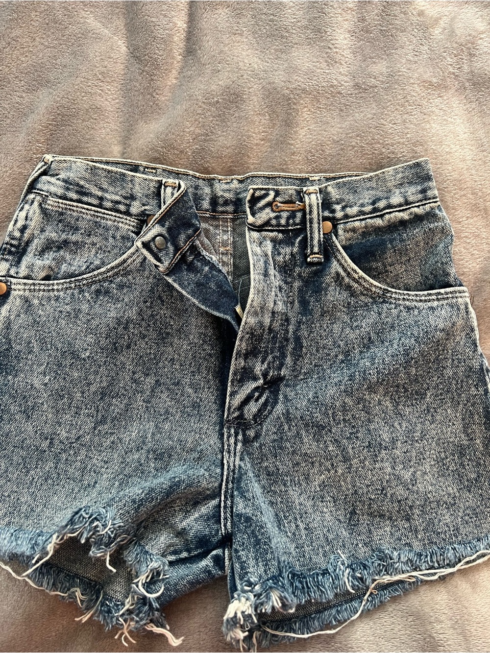 Wrangler VINTAGE Washed Denim Shorts
